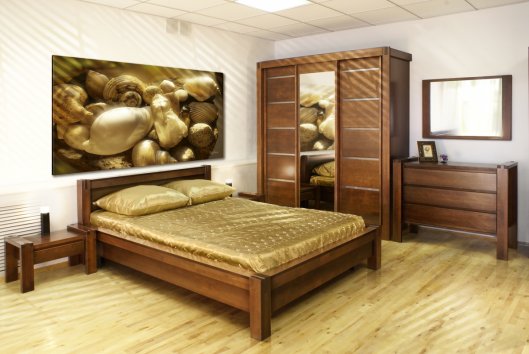 Преимущества мебели из массива древесины